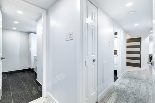 Preview: Full Set Of Empty Renovated Apartment In Montreal, Canada