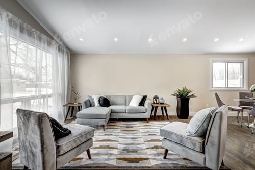 Preview: Luxury Canadian House Completely Renovated, Furnished And Staged With Basement, Deck, Backyard And