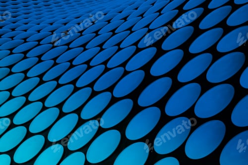 Preview: Study Of Patterns And Vibrant Blue