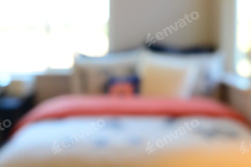 Preview: Blurred Luxurious Interior, Abstract Blur Background For Web Design.