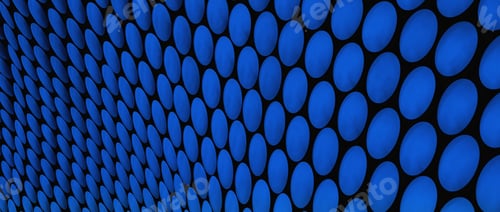 Preview: Study Of Patterns And Lines In Blue