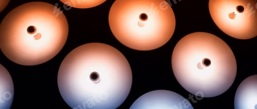 Preview: Vibrant Light Fixtures In Blue And Red Colours