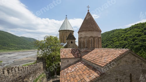 Preview: Ananuri Is A Castle Complex On The Aragvi River In Georgia, About 45 Miles From Tbilisi.