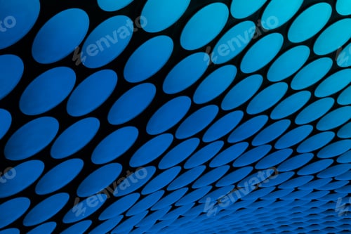 Preview: Study Of Patterns And Vibrant Blue