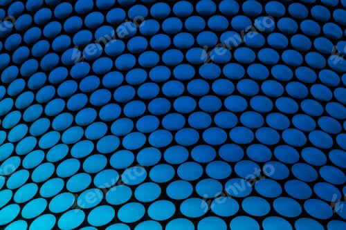 Preview: Study Of Patterns And Vibrant Blue