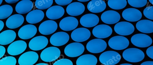 Preview: Study Of Patterns And Vibrant Blue