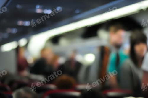 Preview: Blurred Scene People. Blur Image.