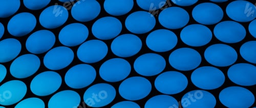 Preview: Study Of Patterns And Vibrant Blue