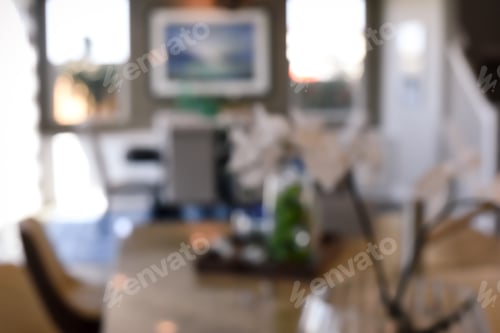 Preview: Blur Luxurious Interior, Abstract Blur Background For Web Design.