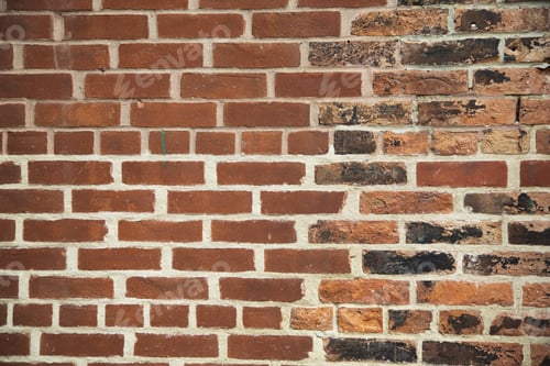 Preview: Background And Texture. Old Brick And Wooden Walls Of The Distillery District, Toronto, Ontario