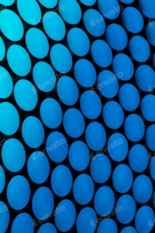 Preview: Study Of Patterns And Vibrant Blue