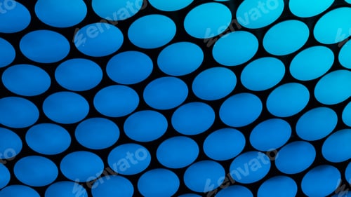 Preview: Study Of Patterns And Vibrant Blue