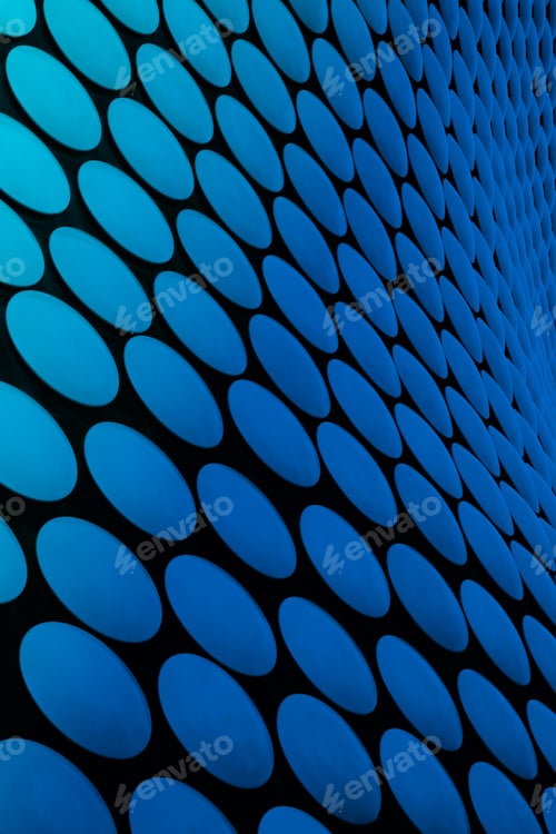 Preview: Study Of Patterns And Vibrant Blue