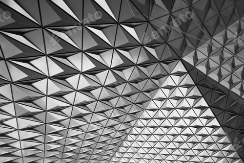 Preview: Black And White Presentation Of Abstract Geometrical Patterns And Lines