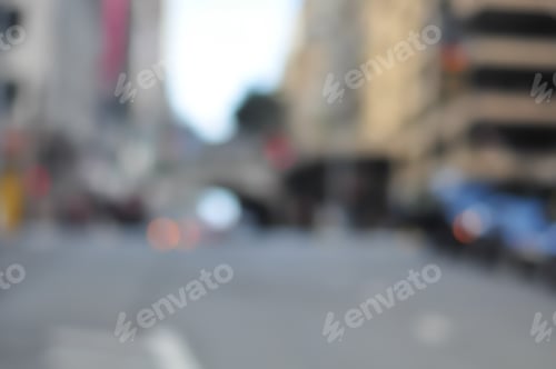 Preview: Blur City With Instagram Style Filter.