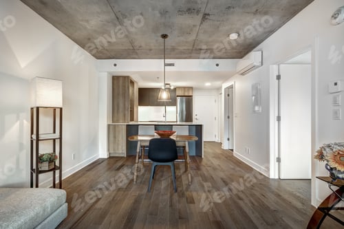 Preview: Canadian Apartment In New Apartment Building In Griffintown, Montreal Area