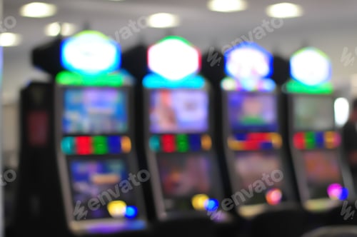 Preview: Blur Focus In Casino With Instagram Style Filter