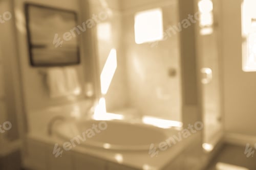 Preview: Blurred Luxurious Interior, Abstract Blur Background For Web Design