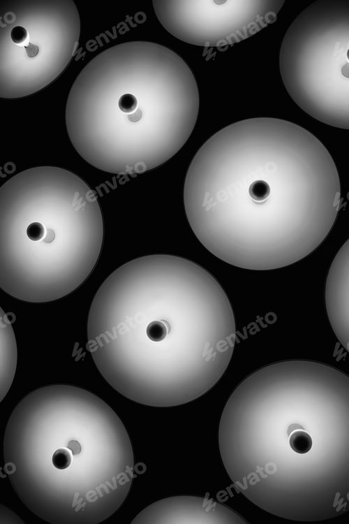 Preview: "Play Of Patterns And Lines" Ceiling Of One Of The Buildings In New York City.