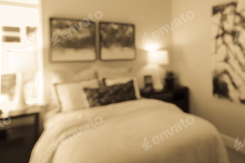 Preview: Blurred Luxurious Interior, Abstract Blur Background For Web Design