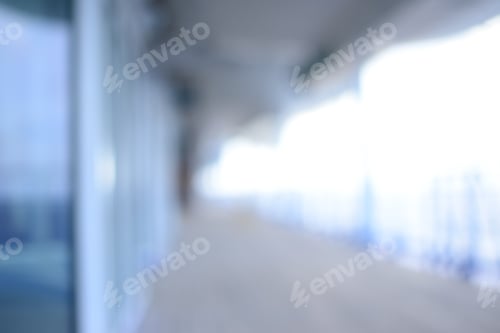 Preview: Abstract Architectural Design in Light Blue and White