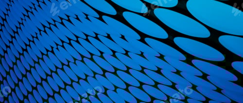 Preview: Study Of Patterns And Vibrant Blue