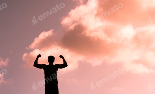 Preview: Strong And Confident Man Flexing.