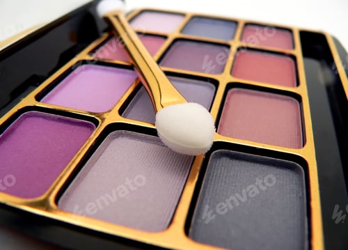 Preview: Cosmetics Close Up On White Background