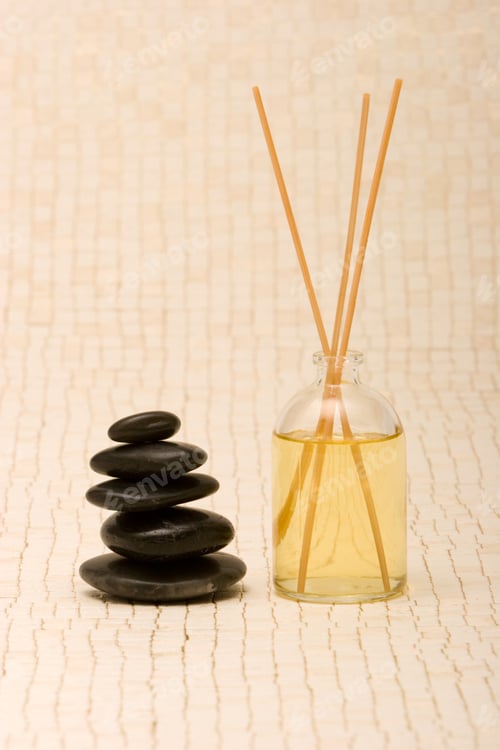Preview: Massage Stones And Fragrance Sticks