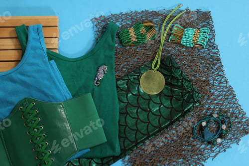 Preview: Mermaid Fashion With Jewelry And Fishing Net