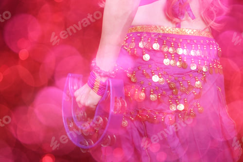 Preview: Belly Dancer Close-Up With Bokeh