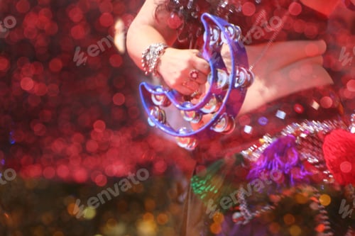 Preview: Motion Blur Belly Dancer Close-Up