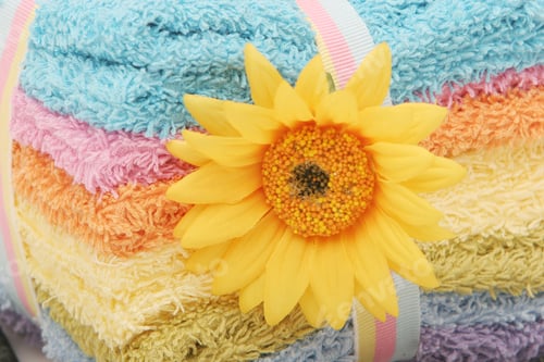 Preview: Colorful Spa Or Bath Towels