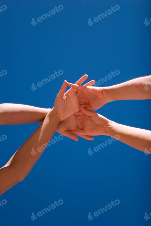 Preview: Group Of People Hands In The Air