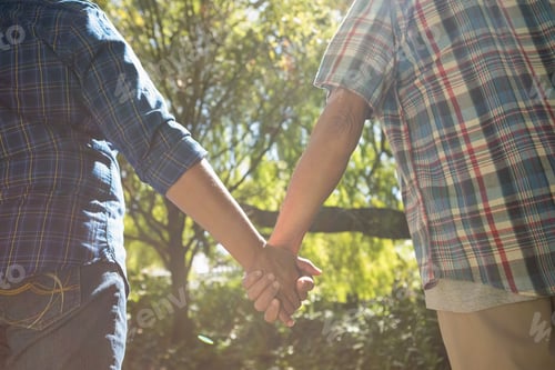 Preview: Close-Up Of Senior Couple Holding Hands