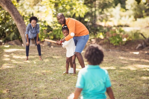 Preview: Happy Family Having Fun At Park