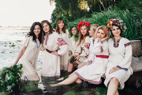 Preview: Young Pagan Slavic Girls. Summer.