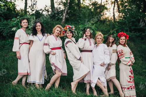 Preview: Young Pagan Slavic Girls. Summer.