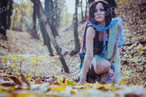 Preview: Elf Woman In A Magical Forest