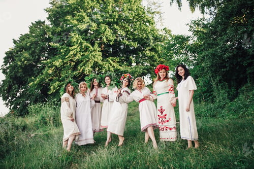 Preview: Young Pagan Slavic Girls. Summer.