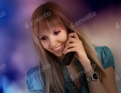 Preview: Young Girl Calling Her Boyfriend