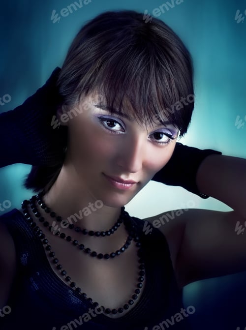 Preview: Fine Art Portrait Of A Young Beautiful Lady