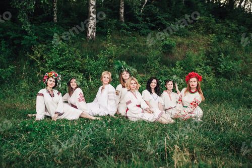 Preview: Young Pagan Slavic Girls. Summer.
