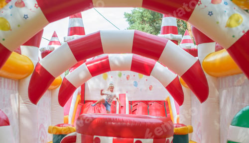 Preview: Boy Jumping On The Trampoline