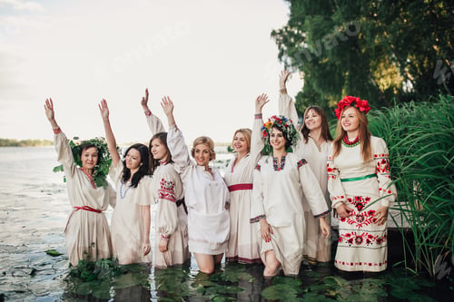 Preview: Young Pagan Slavic Girls. Summer.