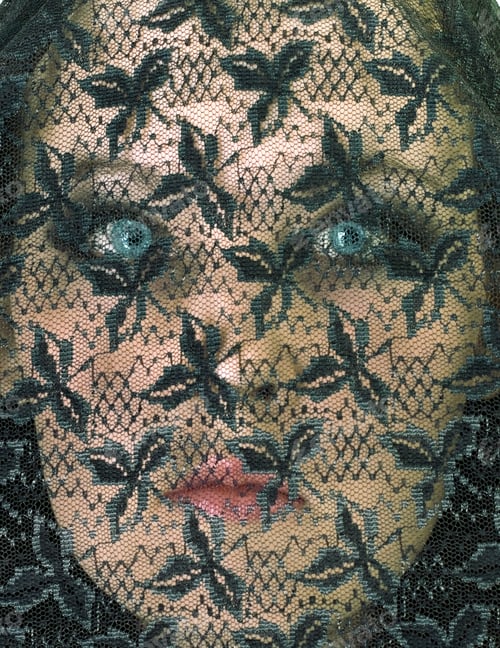 Preview: Portrait Of The Magnificent Young Mysterious Woman Under A Veil