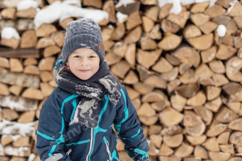 Preview: Winter Portrait Of A Boy