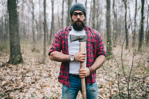 Preview: Bearded Man. Lumberjack.