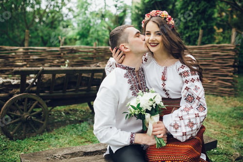Preview: Beautiful Ukrainian Couple Posing In Nature And Monuments Of Ukraine
