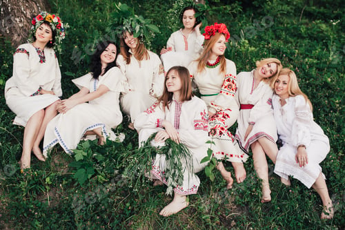 Preview: Young Pagan Slavic Girls. Summer.